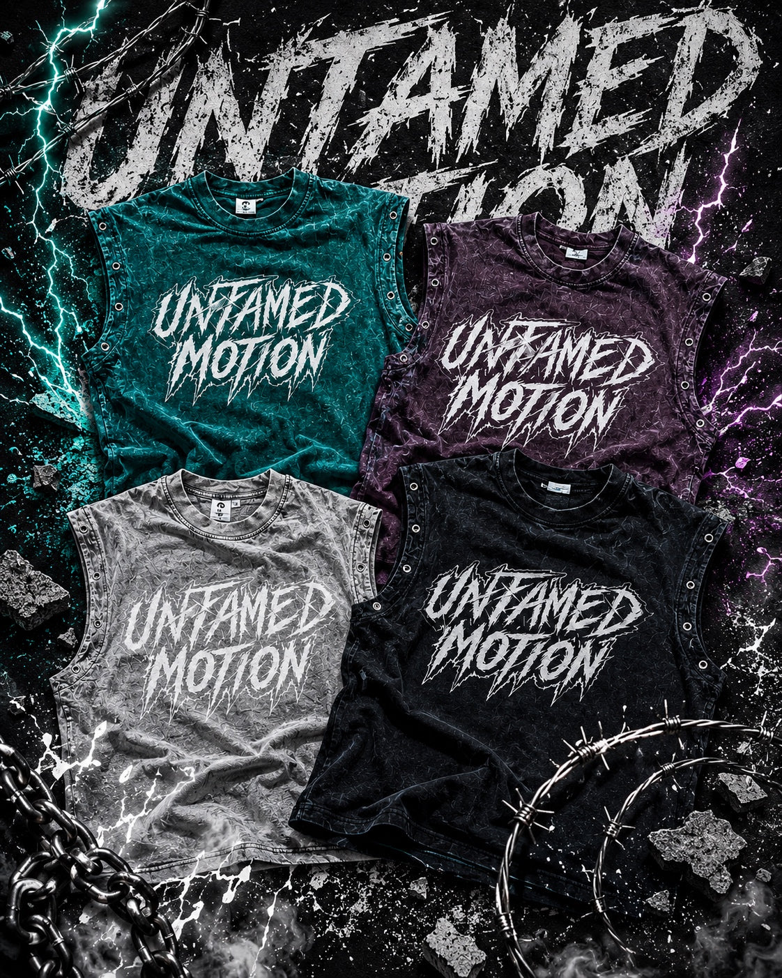 Sleeveless Motion Shirts